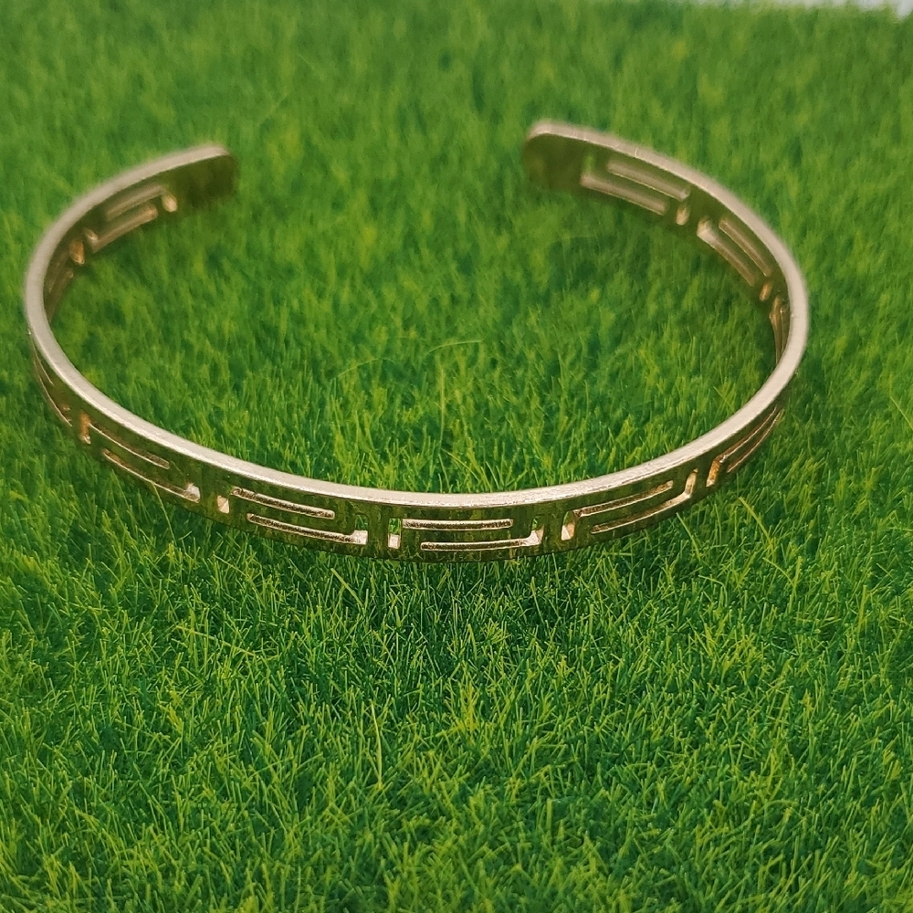 Womens Greek Key Cuff Bracelet B3001